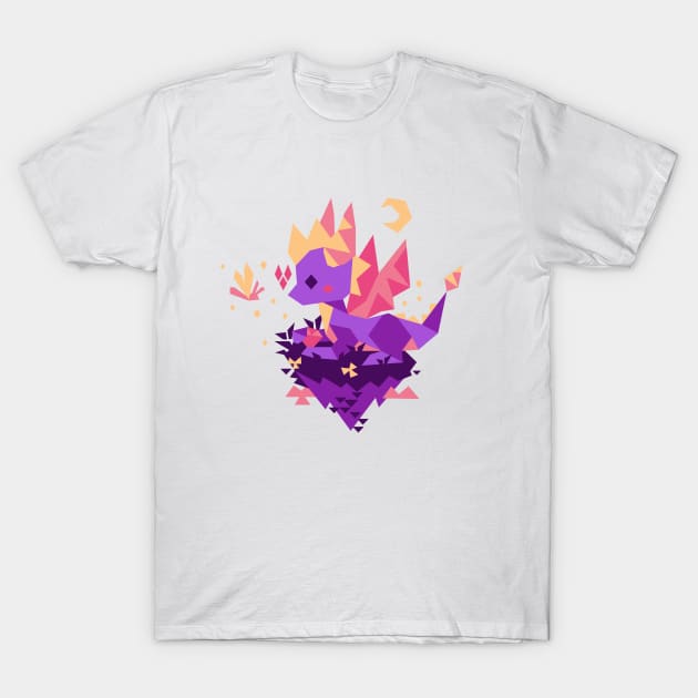 Tiny Spyro T-Shirt by nahamut